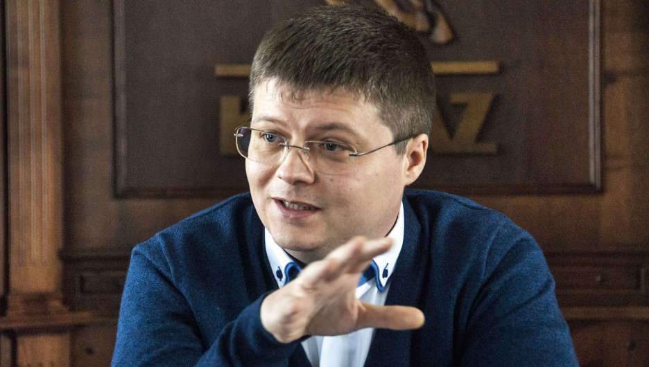 Александр Лисицын, директор барнаульского автоцентра "КамАЗ".