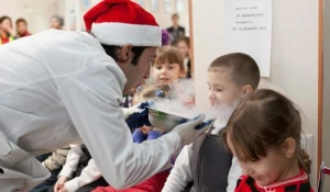 Новогоднее шоу.