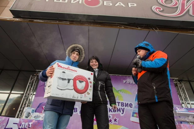 В Барнауле прошёл беспрецедентный розыгрыш призов.