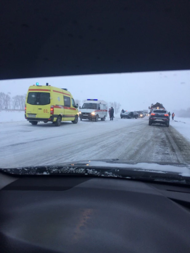 Авария на Чуйском тракте.