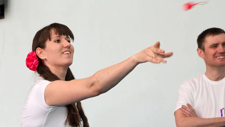 На Алтай-Коксе прошел новогодний турнир по дартсу.