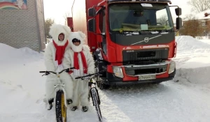 Coca-Cola и медведи в Барнауле.