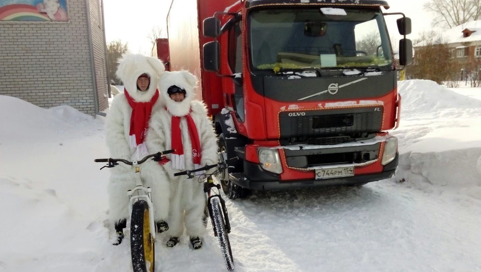 Coca-Cola и медведи в Барнауле.