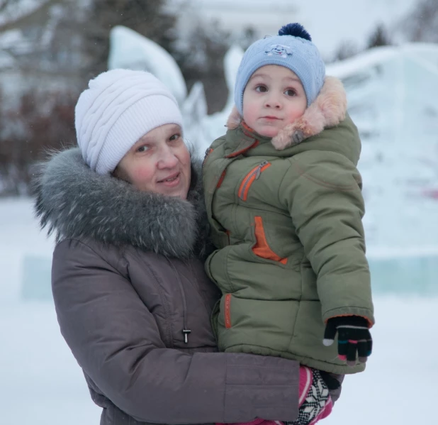 Новогодний праздник на площади Сахарова. 30 декабря 2016 года.