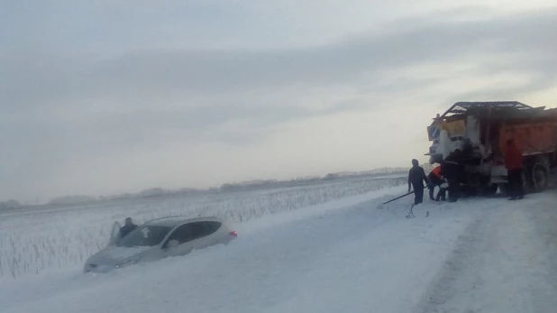 Трасса Рубцовск-Барнаул. 