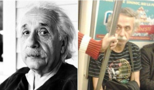 "Альберт Эйнштейн".