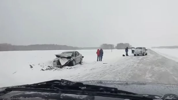 ДТП на алтайской трассе.