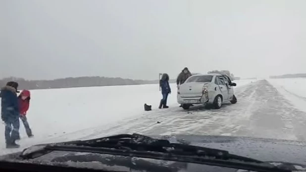 ДТП на алтайской трассе.