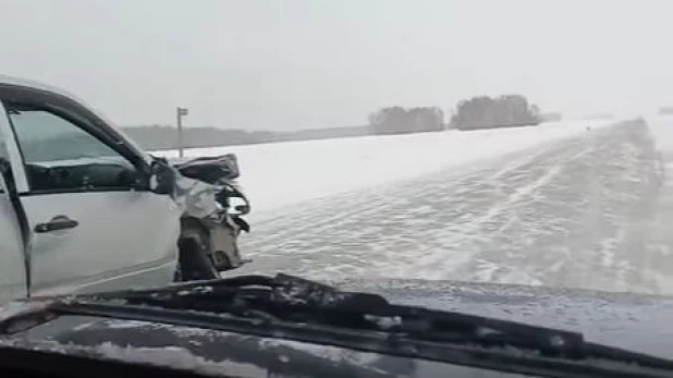 ДТП на алтайской трассе.