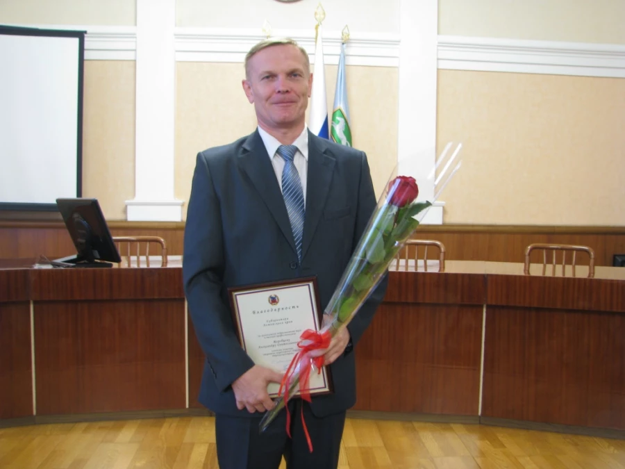 Александр Жеребцов, ио гендиректора компании &quot;Барнаулкапстрой&quot;.