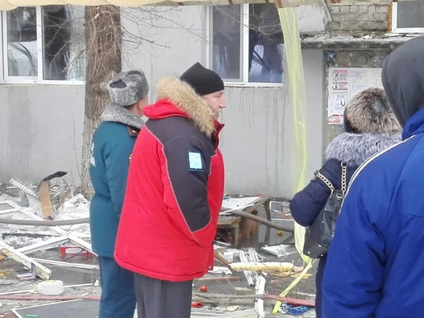 Взрыв в жилом доме в Саратове