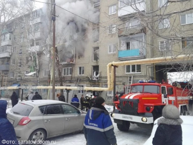 Взрыв газа в Саратове. 11 января 2017 года.