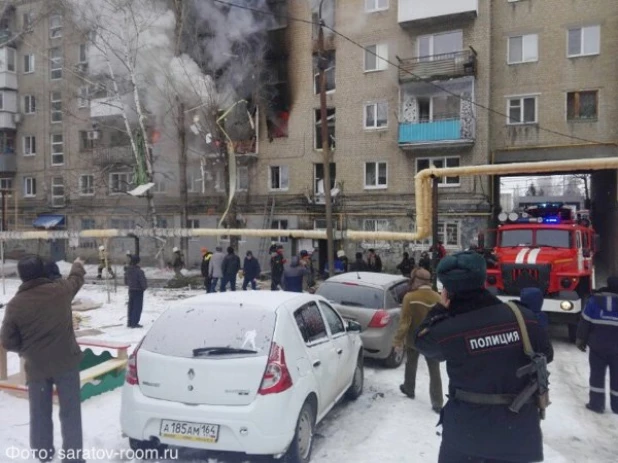 Взрыв газа в Саратове. 11 января 2017 года.