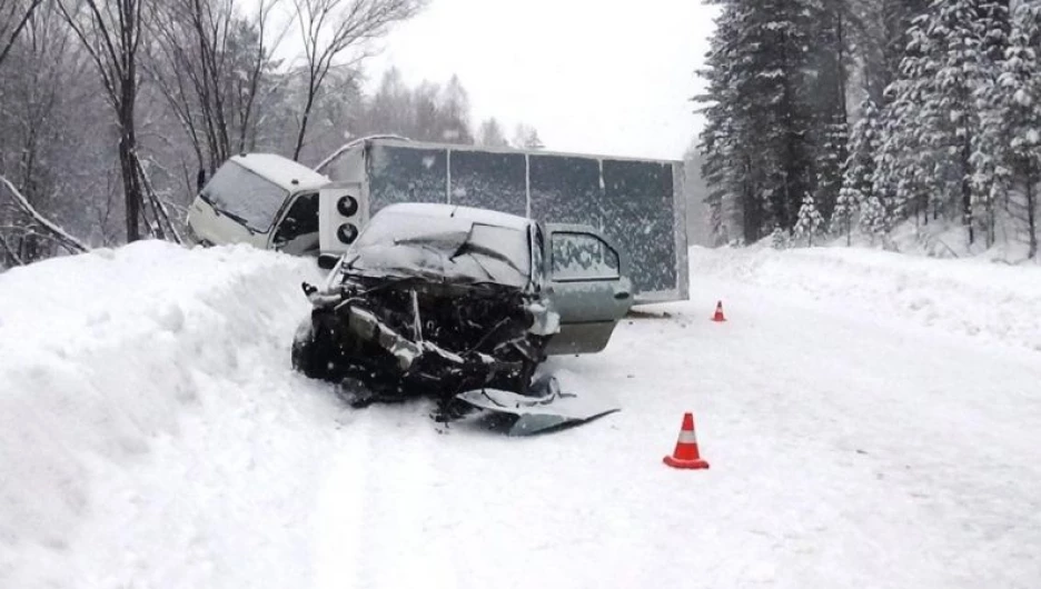 ДТП в Чойском районе.