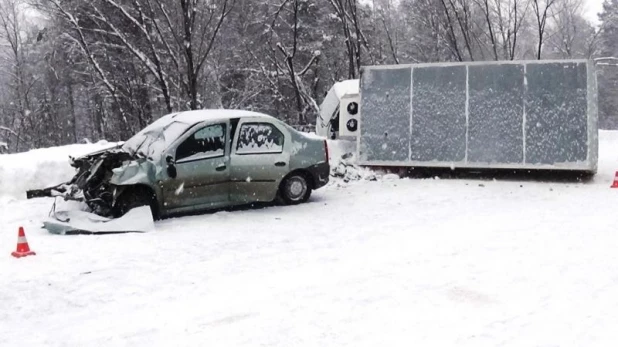 ДТП в Чойском районе.