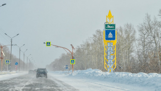 Барнаул. Зима. 