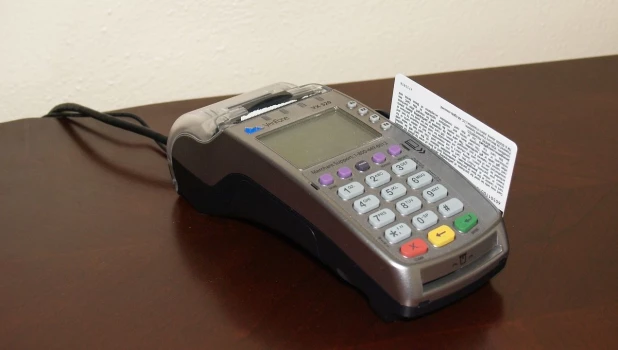 Терминал оплаты.