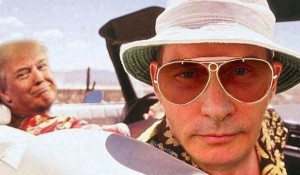 Фотожабы и мемы о словах Путина про российских проституток.