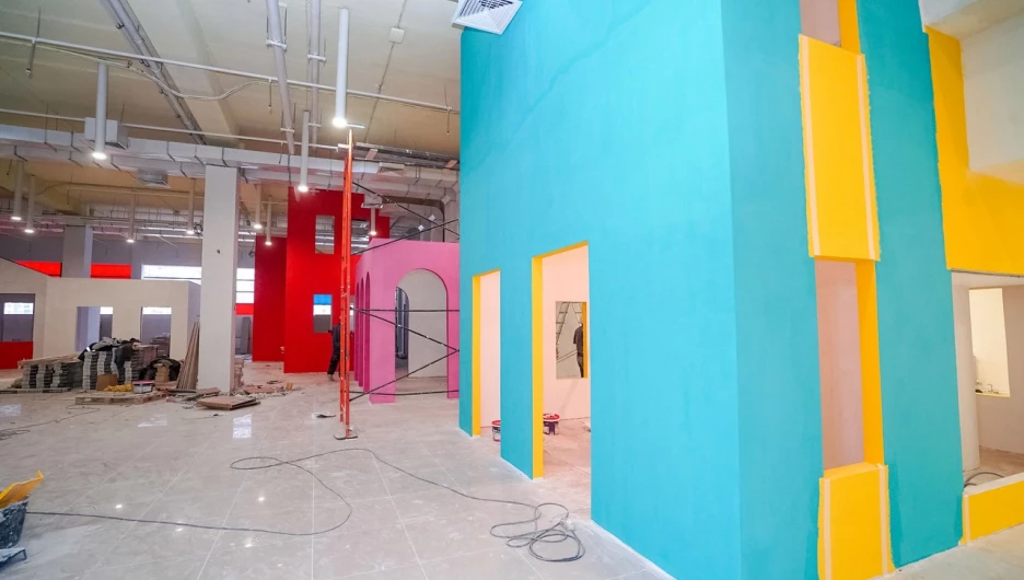 Четвертый этаж ТЦ "Первомайский". 