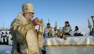 В Барнауле празднуют Крещение. 19 января 2017 года.