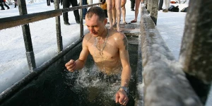 В Барнауле празднуют Крещение. 19 января 2017 года.