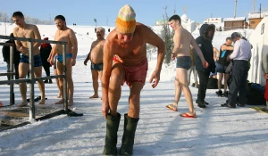 В Барнауле празднуют Крещение. 19 января 2017 года.