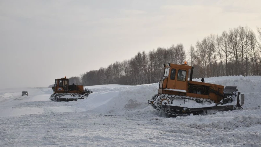 Уборка снега.