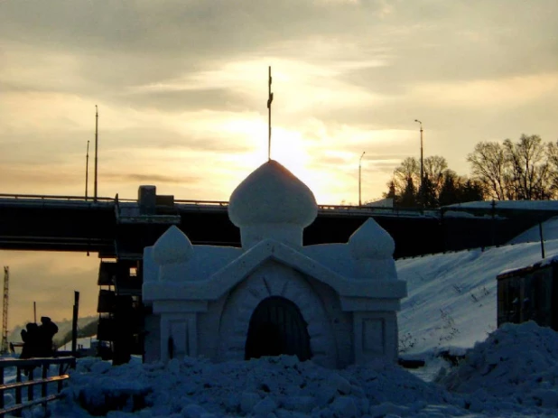 Крещение в Барнауле.