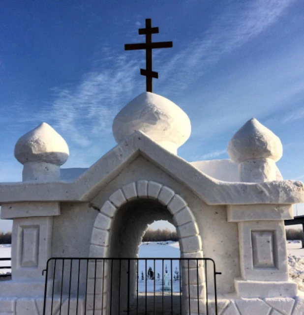 Крещение в Барнауле.