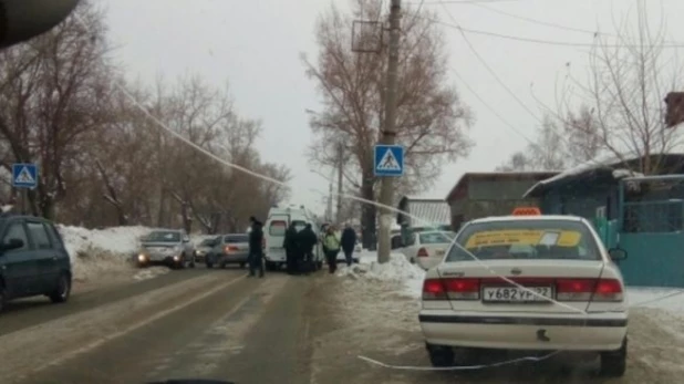 В Барнауле сбили пешехода