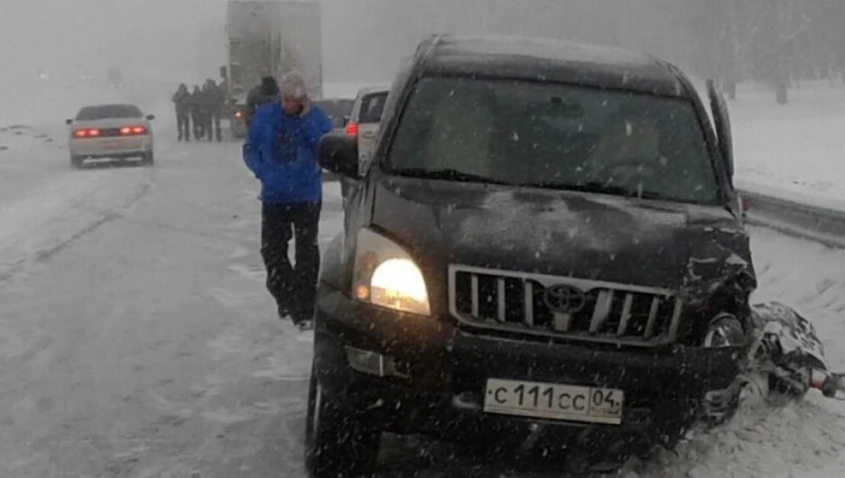 В Алтайском крае в ДТП попал человек, похожий на председателя суда