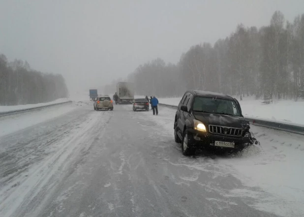 В Алтайском крае в ДТП попал человек, похожий на председателя суда