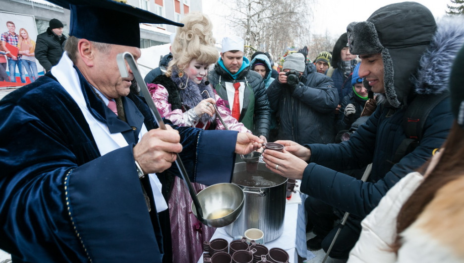 Татьянин день в Алтайском госуниверситете. 25 января 2017 года.