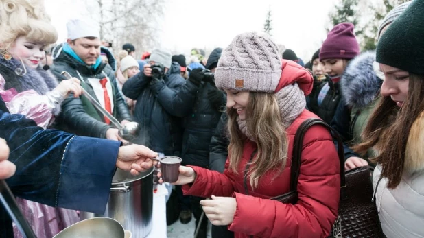 Татьянин день в Алтайском госуниверситете. 25 января 2017 года.