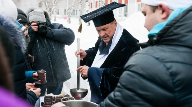 Татьянин день в Алтайском госуниверситете. 25 января 2017 года.