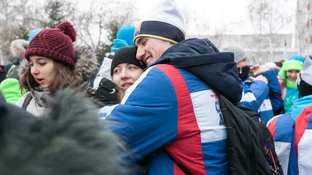 Татьянин день в Алтайском госуниверситете. 25 января 2017 года.