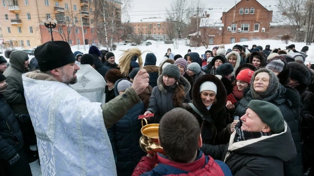 Татьянин день в Барнауле. 25 января 2017 года.