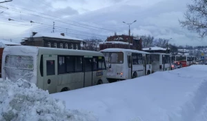 Пробки в Барнауле.