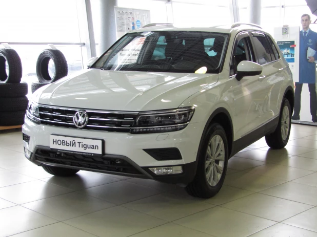 Первый экземпляр абсолютно нового VW Tiguan приехал в Барнаул 