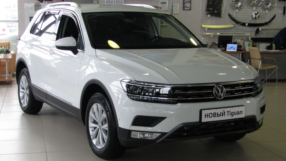 Первый экземпляр абсолютно нового VW Tiguan приехал в Барнаул 