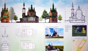 Проект храма Живоначальной Троицы в Барнауле