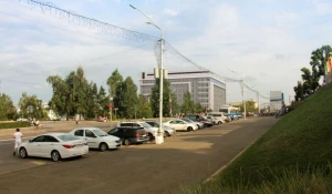 Проект нового корпуса АлтГУ на пересечении проспекта Социалистического и улицы Димитрова.