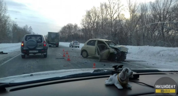 Авария на М-52 под Бийском