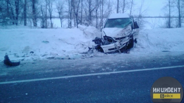 Авария на М-52 под Бийском