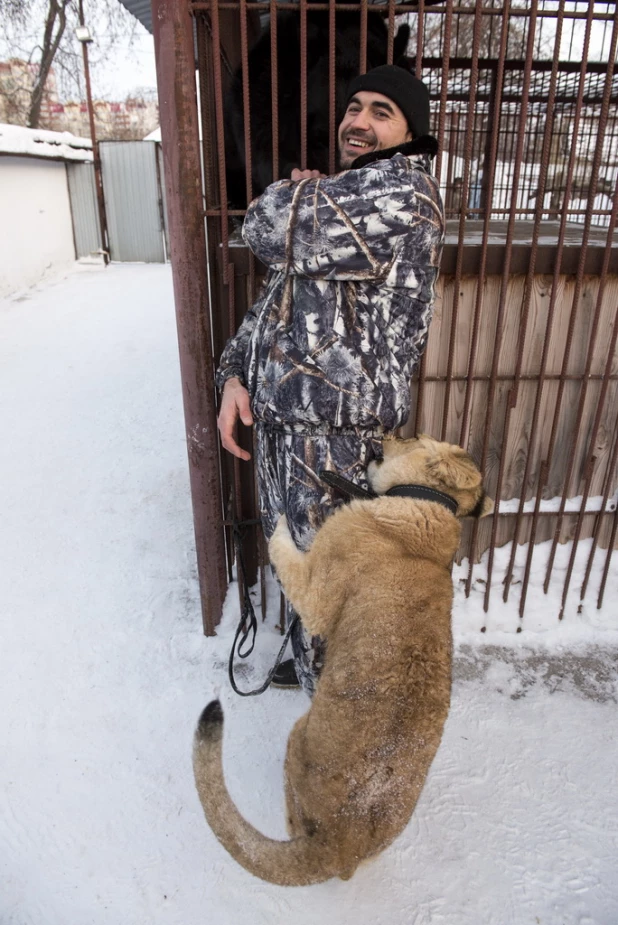 Ночь в барнаульском зоопарке.