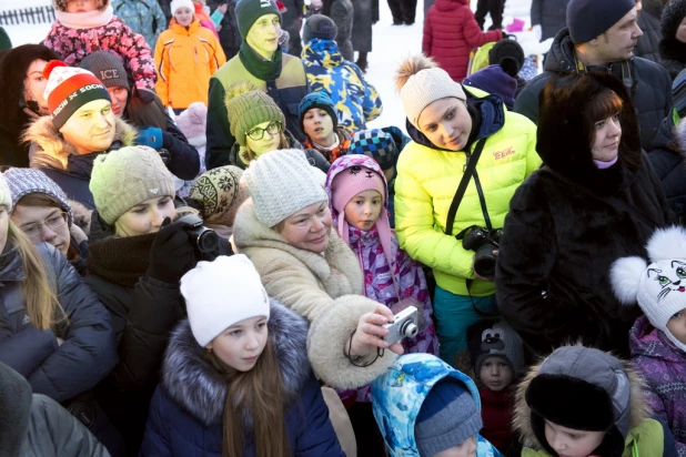 Ночь в барнаульском зоопарке.