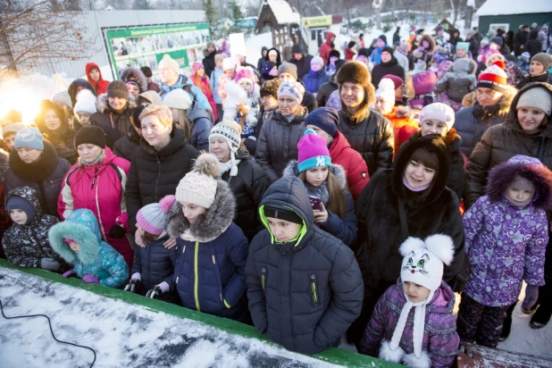 Ночь в барнаульском зоопарке.