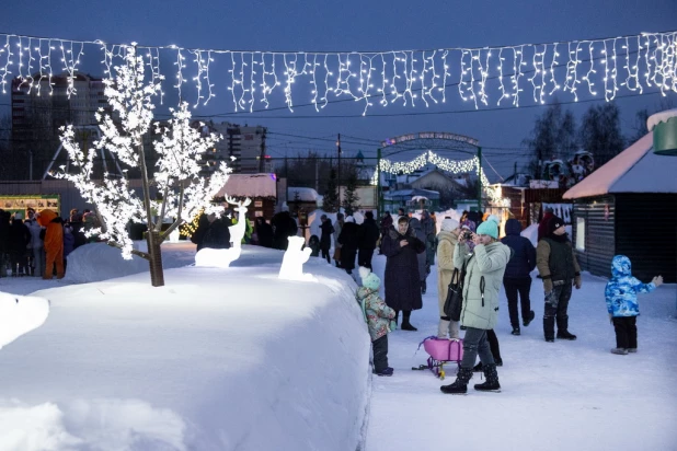 Ночь в барнаульском зоопарке.