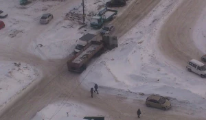 ДТП на улице Взлётной. 7 февраля 2017 года.