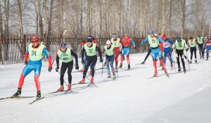 Лыжная эстафета.